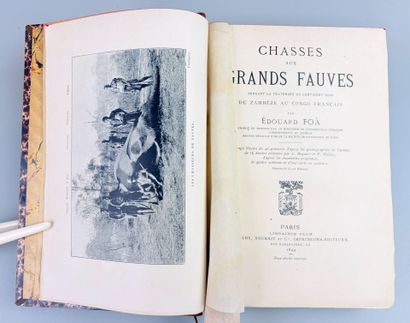 FOA (Edouard). Chasses aux Grands Fauves...