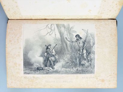 Recueil factice de 32 gravures de chasse...