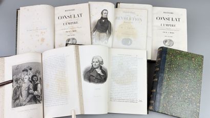 THIERS (Adolphe). Histoire de la Révolution...
