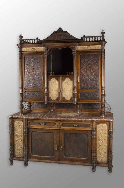 Jacob Joseph KOHN (éditeur) Buffet deux-corps...