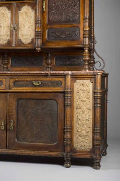 Jacob Joseph KOHN (éditeur) Buffet deux-corps...