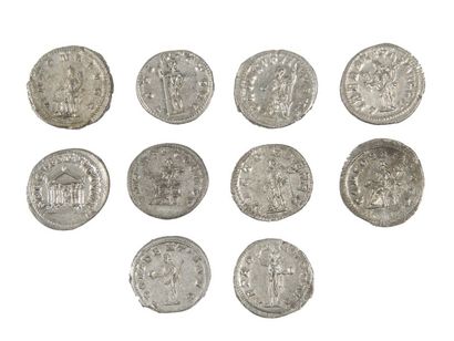 LOT de 10 antoniniens de GORDIEN III , PHILIPPE...