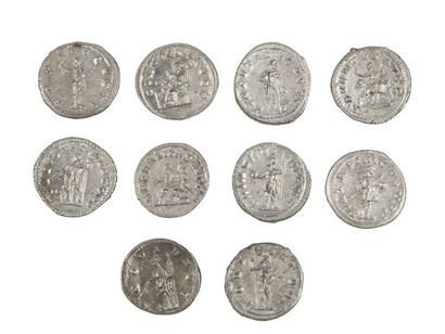 LOT de 10 antoniniens de GORDIEN III , PHILIPPE...