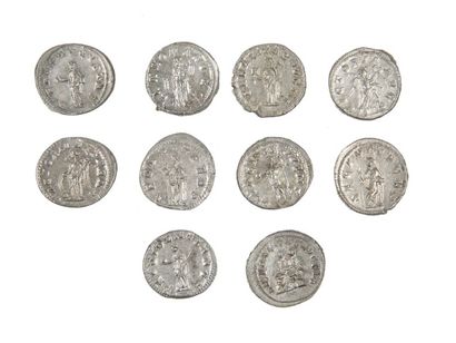 LOT de 10 antoniniens de GORDIEN III , PHILIPPE...
