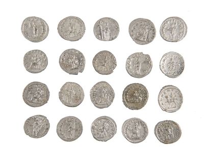 LOT de 20 antoniniens de GORDIEN III ,TRAJAN...