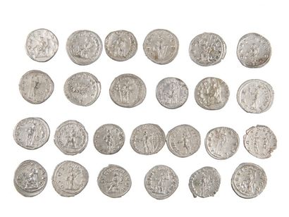 LOT de 25 antoniniens de GORDIEN III ,PHILIPPE...