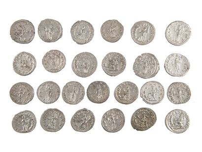 LOT de 25 antoniniens de GORDIEN III ,PHILIPPE...