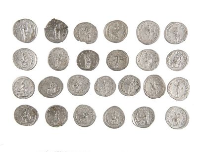 LOT de 25 antoniniens de GORDIEN III ,PHILIPPE...