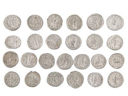 LOT de 25 antoniniens de GORDIEN III ,PHILIPPE...