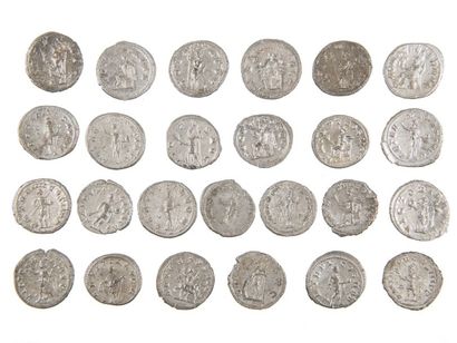 LOT de 25 antoniniens de GORDIEN III ,PHILIPPE...
