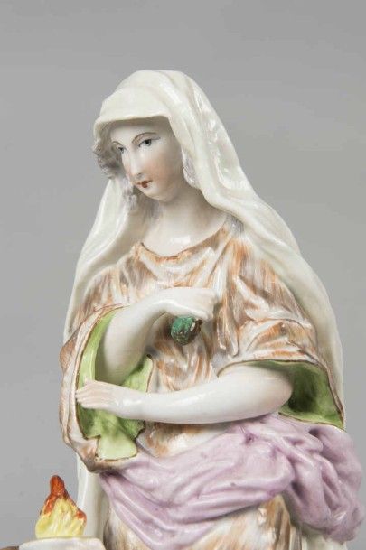 MEISSEN Les quatre saisons Suite de quatre...
