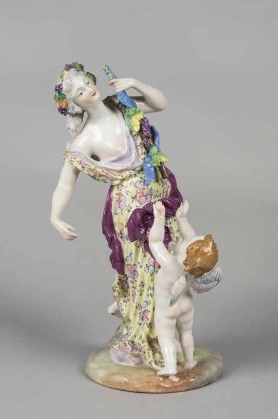 MEISSEN Les quatre saisons Suite de quatre...