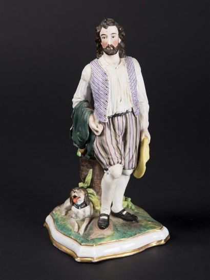 KLOSTERLE (1830 - 1895), homme debout sujet...