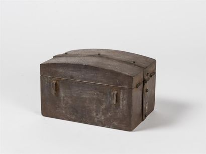 Coffret de messager en fer 18ème siècle H:...