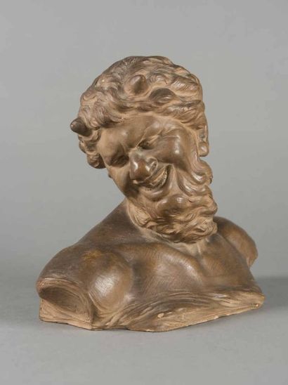 Louis Renard (1868-1945) Buste de satire...