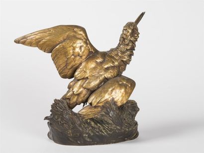 Léon BUREAU (1866-1906) La bécasse épreuve...