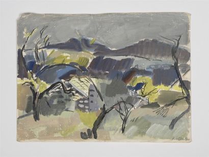 Antoine CHARTRES (1903-1968) Sept dessins...
