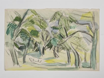 Antoine CHARTRES (1903-1968) Sept dessins...