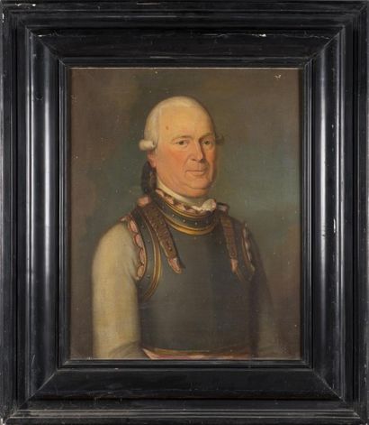 Ecole anglaise du 18ème siècle Portrait d'homme...