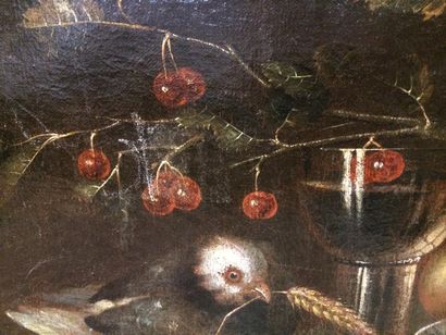 Ecole française 18ème siècle
Nature morte...
