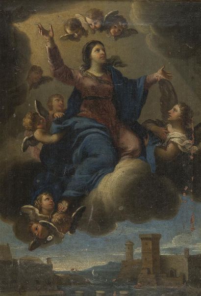 Ecole italienne du 17ème siècle
Assomption...
