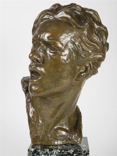 Alexandre KELETY (1918 -1940) 
Buste d'homme...
