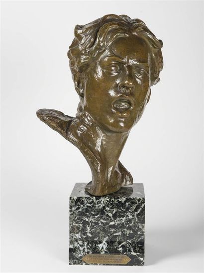 Alexandre KELETY (1918 -1940) 
Buste d'homme...