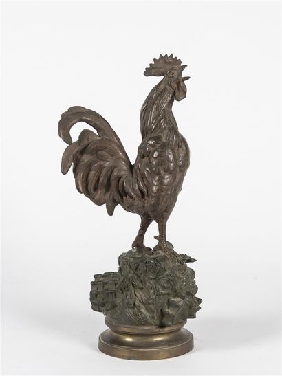 LECOURTIER Coq en bronze
H: 45