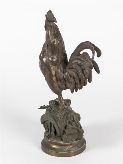 LECOURTIER Coq en bronze
H: 45