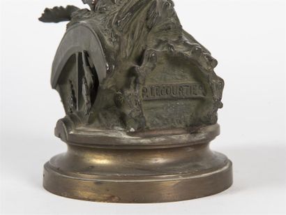 LECOURTIER Coq en bronze
H: 45