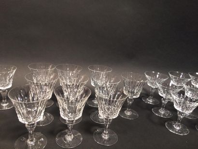 BACCARAT
Service modèle Picadilly en cristal...
