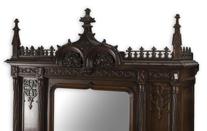 Important mobilier de chambre à coucher en...