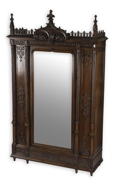 Important mobilier de chambre à coucher en...