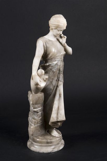 Gugliermo PUGI (1850-1915)
Rebecca à la fontaine,...