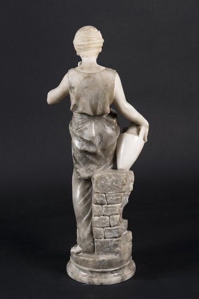 Gugliermo PUGI (1850-1915)
Rebecca à la fontaine,...