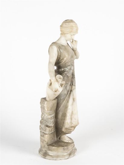 Gugliermo PUGI (1850-1915)
Rebecca à la fontaine,...