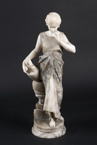 Gugliermo PUGI (1850-1915)
Rebecca à la fontaine,...