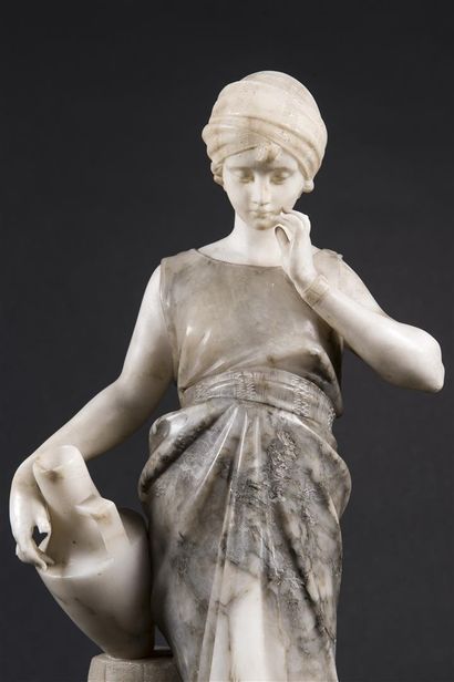 Gugliermo PUGI (1850-1915)
Rebecca à la fontaine,...