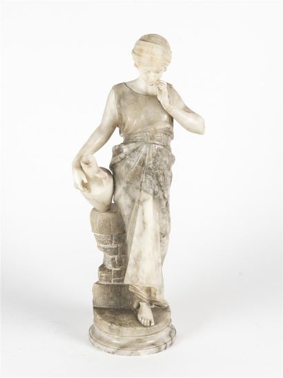 Gugliermo PUGI (1850-1915)
Rebecca à la fontaine,...