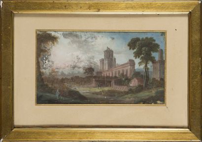 Attribué à Pierre Antoine PATEL (1648 - 1707)
Paysage...