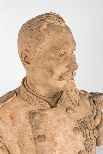 Fabrio STECCHI (1855-1928)
Buste de général...