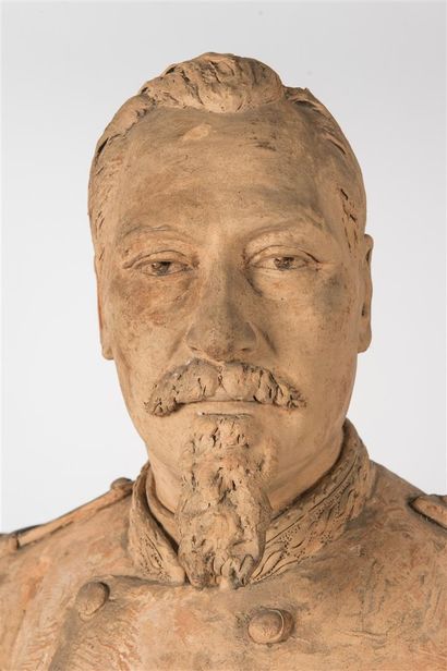 Fabrio STECCHI (1855-1928)
Buste de général...