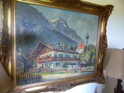 Emile GODCHAUX
Paysage de montagne
Huile...