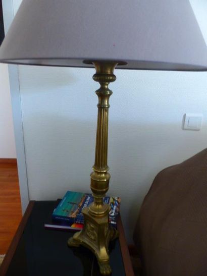 Paire de lampes en laiton
19ème siècle