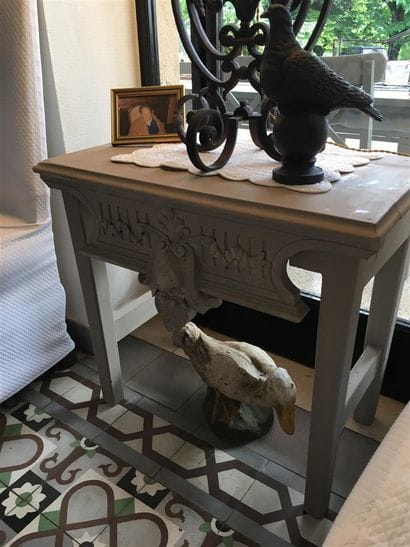 Petite table tricoteuse 19ème siècle