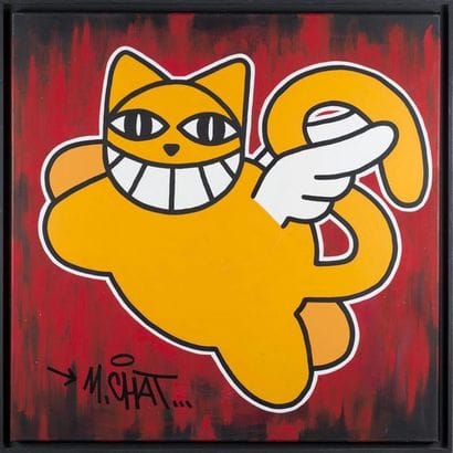 Monsieur CHAT (1977)
Sans titre
Acrylique...