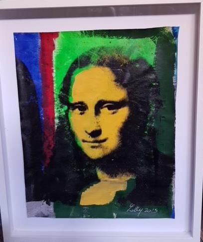 LILLY (1970)
Joconde Jaune
Acrylique et encre...