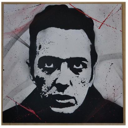Ted NOMAD (1979)
Joe Strummer
Pochoir
100x100...