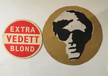 David MASSOT (1960)
Vedett
Pochoir sur carton
16x26,5...