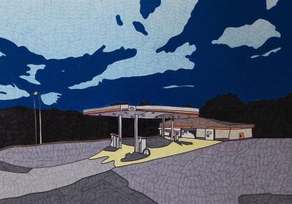 Dorothée RICHARD (1978)
Gas station 3
Feutres...
